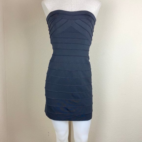BCBG MAXAZRIA Misty Morning Bodycon Bandage Dress - Picture 1 of 4